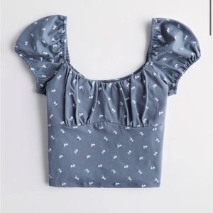 Hollister Ruched Bust Top